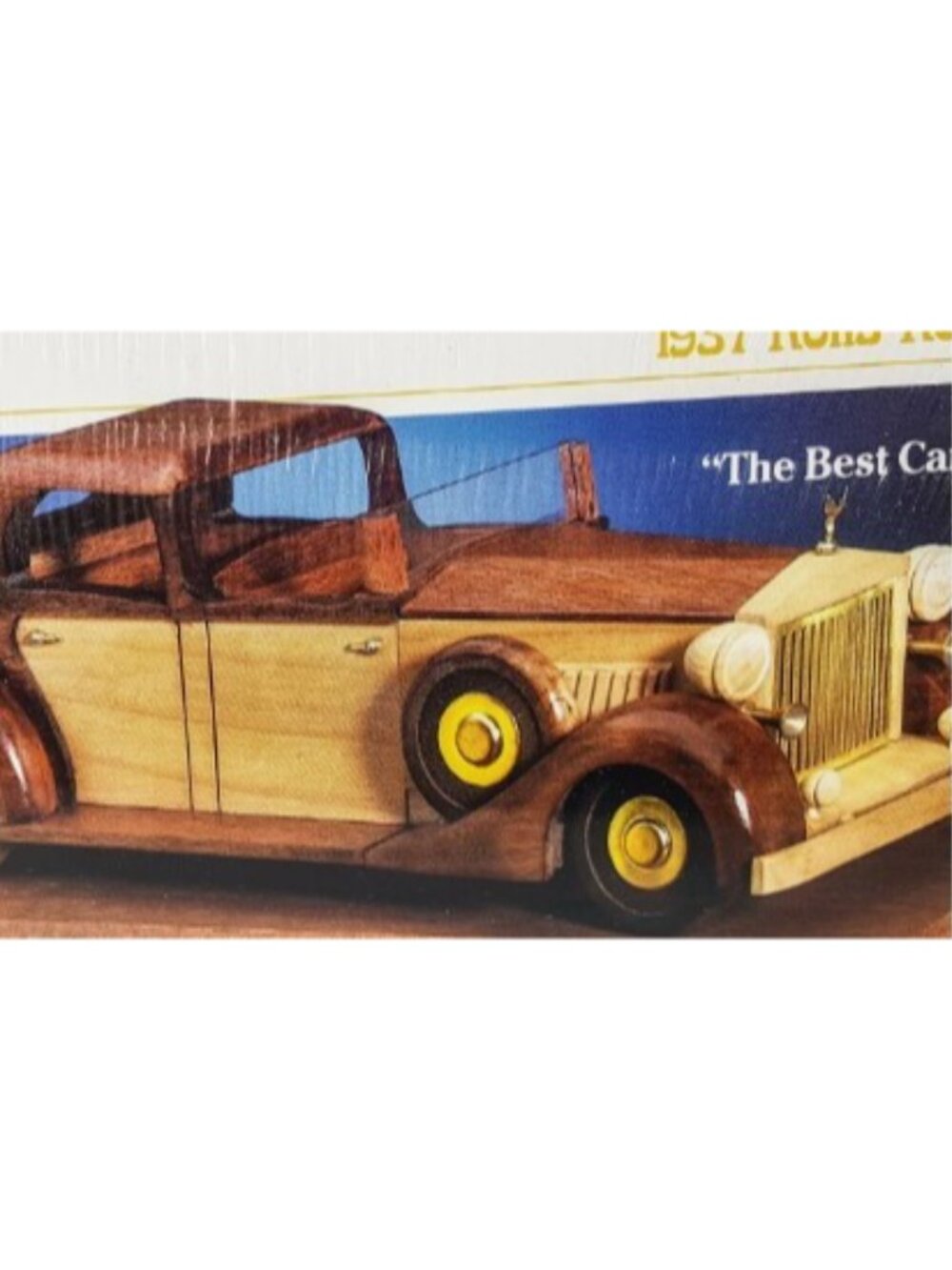 VTG Car Club of America by X‑ACTO – 1937 Rolls Royce Model Kit